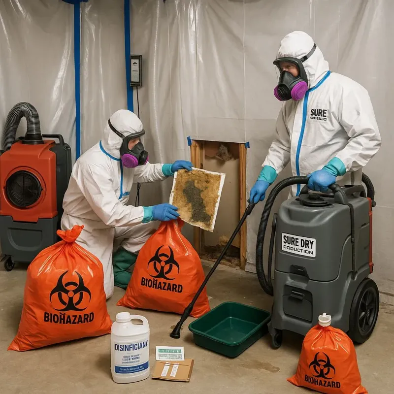 Contaminated Water Handling Protocols process in Alderson, WV